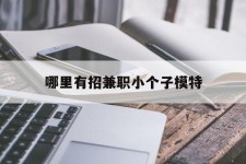 江苏哪里有招兼职小个子模特(哪里有招兼职小个子模特的)